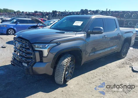 2023 Toyota Tundra Hybrid Platinum из США, поврежденный, VIN 5TFNC5DB7PX018907